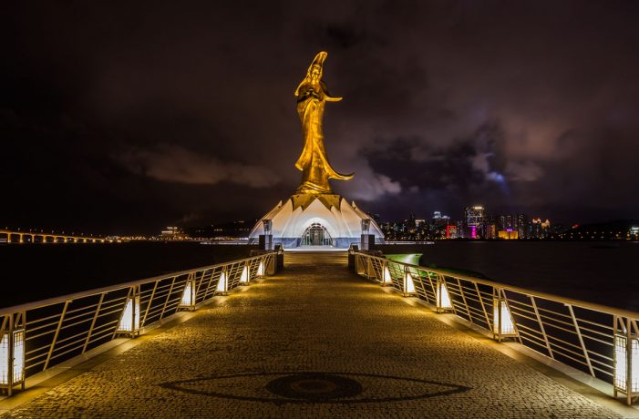 Estatua de Guan Yin in Macau